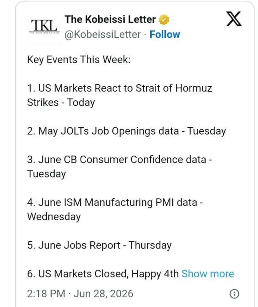 A Busy Week Ahead: What Could Trigger the Next Market Move?