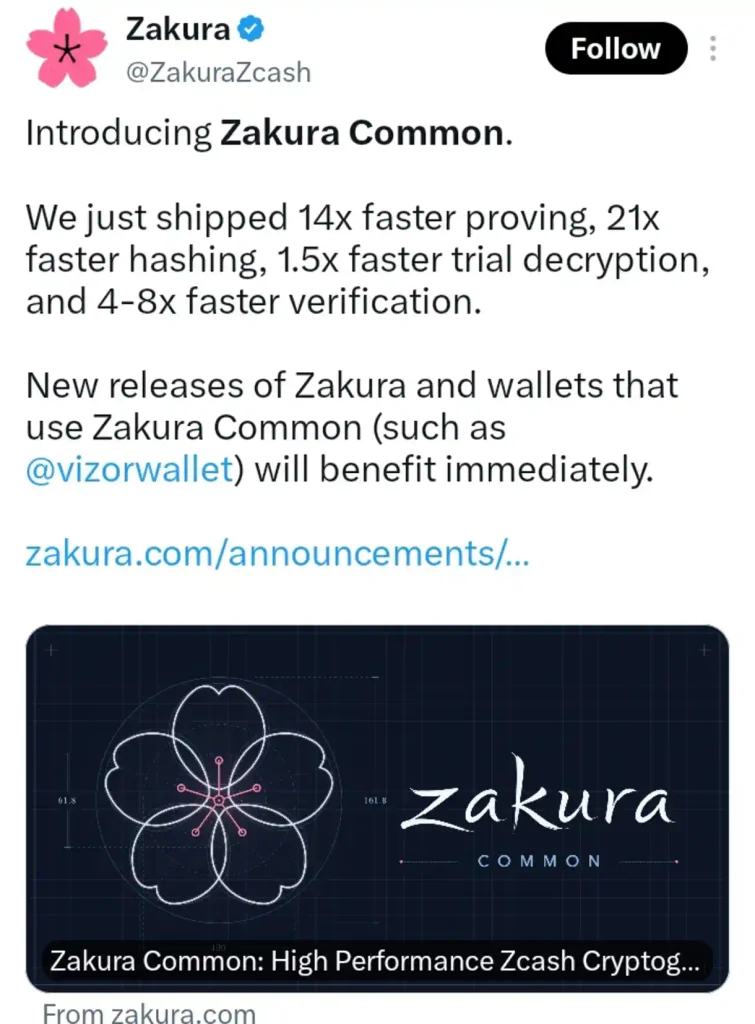 A Major Zcash Upgrade Is Changing Wallet Performance